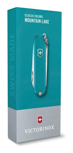 Navaja Suiza Victorinox Classic 58 Mountain Lake 0.6223.23g