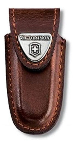 Estuche De Cuero Navaja 58mm Victorinox 4.0531