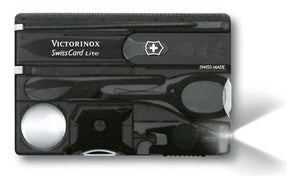 Swisscard Lite Victorinox Negra 0.7333.t3 Tarjeta Premium