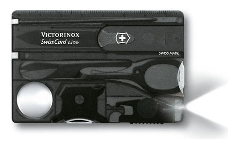 Swisscard Lite Victorinox Negra 0.7333.t3 Tarjeta Premium