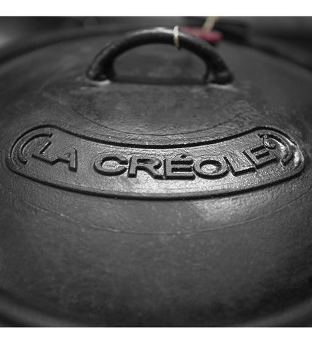 Olla Olleta Fierro Fundido #6 La Creole 15 Litros Hierro