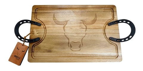 Tabla Para Picar Carne Picadillos Madera Premium Wayu Large
