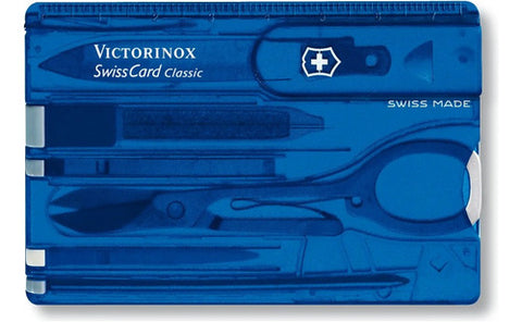Swisscard Lite Victorinox Azul 0.7122.t2 Con Luz Premium