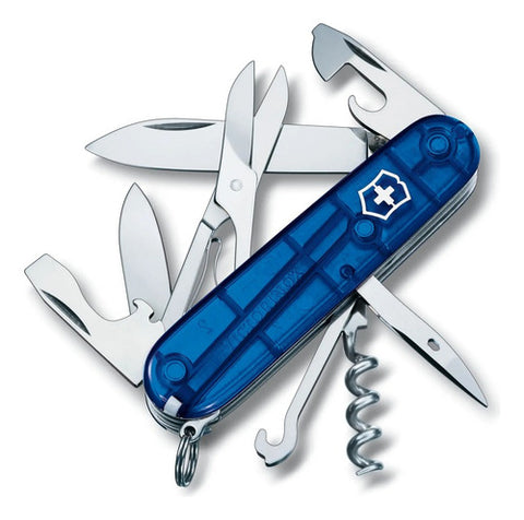 Navaja Cortapluma Victorinox Climber Azul Trans 1.3703.t2