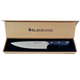 Cuchillo Ralún Acero Damasco Black Hand + Grabado Láser