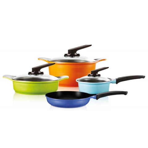 Bateria Cocina Roichen Juego 7 Piezas Profesional