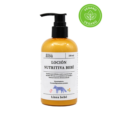 Loción Nutritiva Bebé - 250 Apícola Del Alba Hidratación