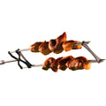 Doble Vara Kanka Para Asador Inoxidable Premium Parrilla