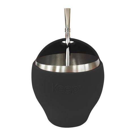 Mate Con Bombilla Keep 300ml Big Negro