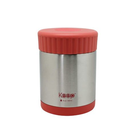 Termo De Comida Keep Acero Inoxidable 450 Ml Colores