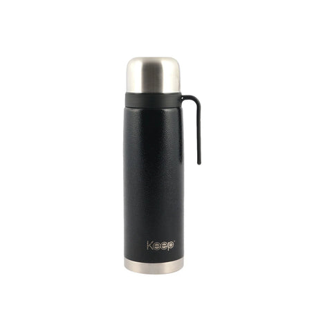 Termo Bala Keep 1lt Con Punta Dosificadora Negro