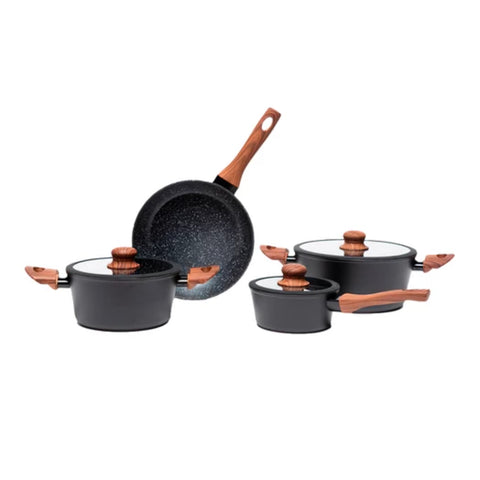 Batería De Cocina Keep Gratine Line 7 Piezas Premium Vintaje