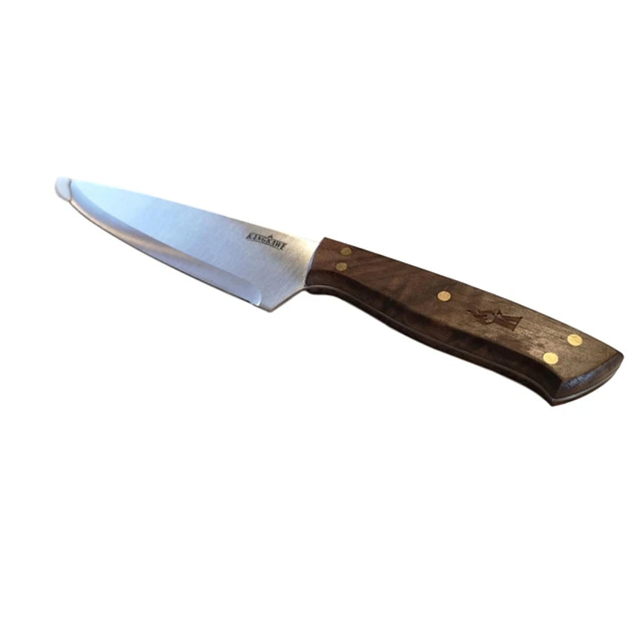 Cuchillo parrillero 8 pulgadas Kangkawe en vista lateral