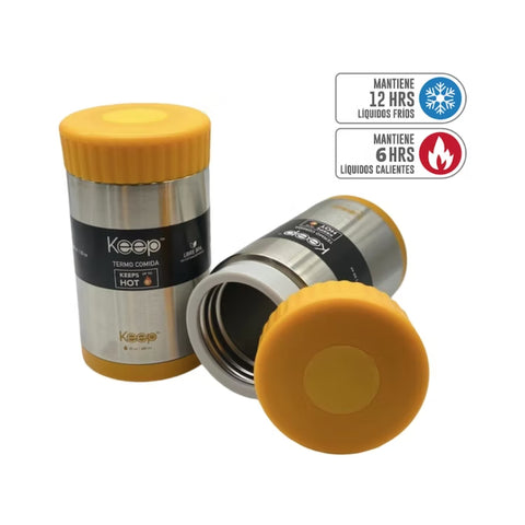 Termo Comida Keep 600ml Amarillo