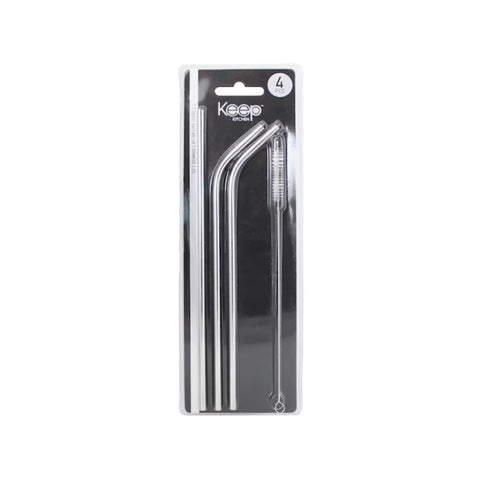 Bombillas Reutilizable Aluminio Keep Silver