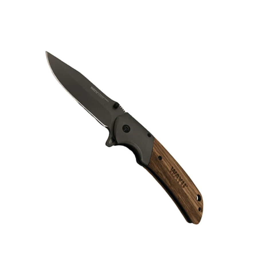 Navaja Wayu Cortapluma Pocket Knife 22 Cm Mango Madera (foto 2)