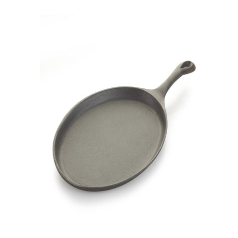 Sartén Ovalado Plancha Hierro Fundido