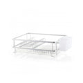 Secador De Platos Aluminio Inoxidable 1 Nivel 42x30x13