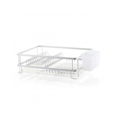 Secador De Platos Aluminio Inoxidable 1 Nivel 42x30x13