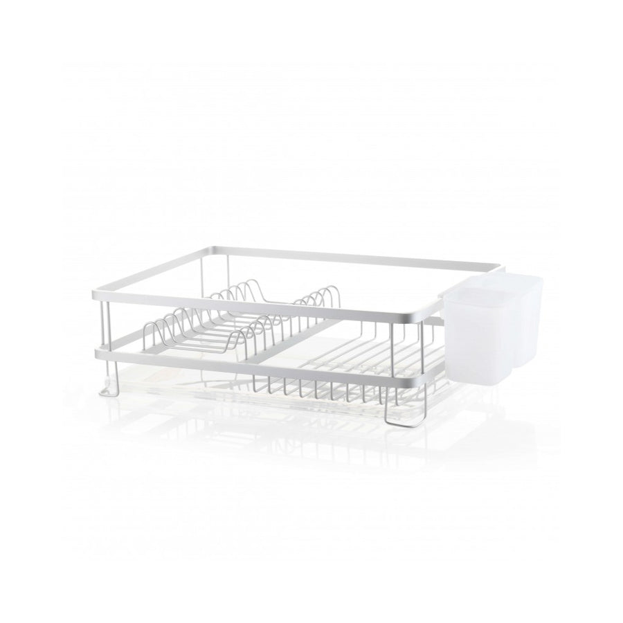 Secador De Platos Aluminio Inoxidable 1 Nivel 42x30x13