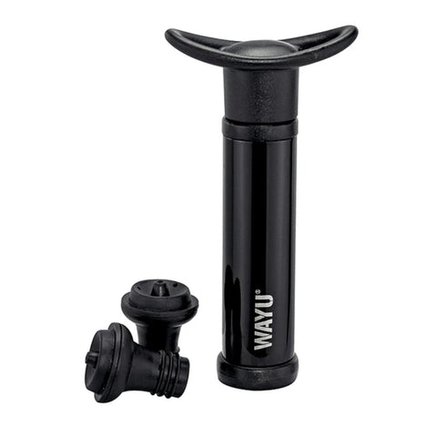 Set Sellador Bomba Vacio Vino Extractor Aire Wayu Premium