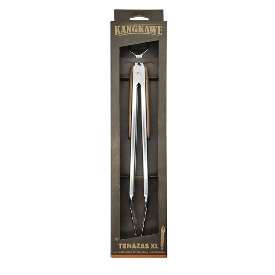 Tenaza parrillera XL Kangkawe en su caja original